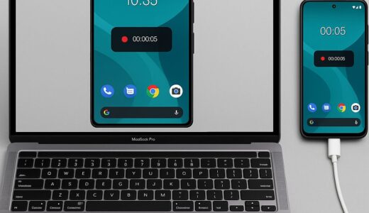 Androidの画面録画とスクリーンキャプチャをMacに保存する方法｜初心者でもできる簡単手順